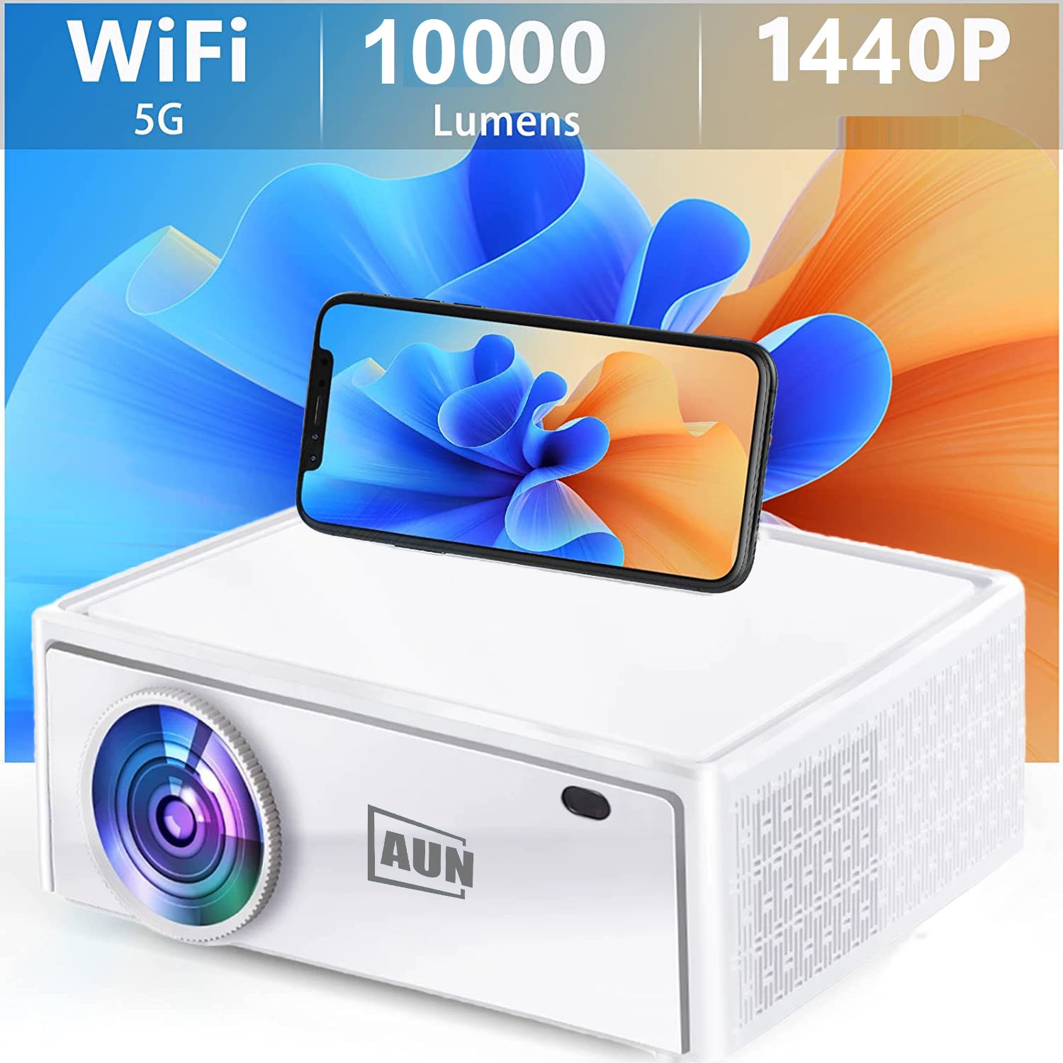 Projector with WiFi and Bluetooth newest